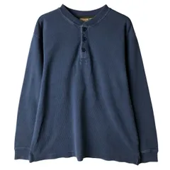 古着 90~00年代 エルエルビーン L.L.Bean ヘンリーネック サーマルロンT ワッフル メンズL相当/eaa608375