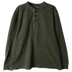 古着 90~00年代 エルエルビーン L.L.Bean ヘンリーネック サーマルロンT ワッフル メンズM相当/eaa608380