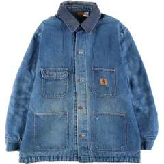 古着 70~80年代 ラングラー Wrangler BIG BEN ビッグベン デニムカバーオール USA製 メンズXL相当 ヴィンテージ/eaa609890