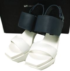 新品 UNITED NUDE ユナイテッドヌード 24SS Delta Wedge Sandal デルタウェッジサンダル 46430005 36(23.0-23.5cm) Deep Blue UN パンプス シューズ g24941