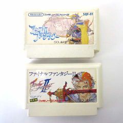 ジャンク 激レア 希少 初代 ファミコン ソフト 任天堂 ファイナルファンタジー1 初代 2枚セット 