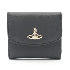 ヴィヴィアンウエストウッド Vivienne Westwood 二つ折り財布 オーブ 51150032WS0021N402 ブラック レザー 二つ折り財布 レディース 新品