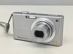 コンパクトデジタルカメラ LUMIX DMC-FX40 シルバー 1210万画素 光学ズーム5倍 パナソニック Panasonic 現状品 2601LR203
