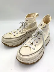 CONVERSE×emmi コンバース×エミ 1SD967 ALL STAR TREKWAVE HI 厚底 ハイカット スニーカー size24.5cm/白 ■■◎レディース