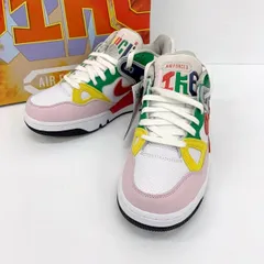 NIKE ナイキ AIR FORCE 3 LOW SP スニーカー 未使用 FQ7012-100 エアフォース ローカット シューズ ホワイト ユニバーシティレッド 付属品付き メンズ 27cm マルチカラー 靴 DF17732■