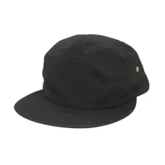 未使用 25SS KIJIMATAKAYUKI キジマタカユキ ジェット キャップ 帽子 ナイロン サイズF 黒 ブラック メンズ 古着 中古 USED