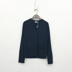@MARGARET HOWELL マーガレットハウエル ニット カーディガン ジョンスメドレー別注 ネイビー 2 578-264302 ◆