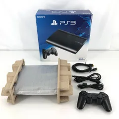 05w17967T 【動作品 PS3】PlayStation3 本体 箱あり CECH-4300C 500GB チャコール・ブラック  ＊動作確認/初期化済み＊【中古品】