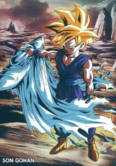 【中古】食玩 トレーディングカード 11.孫悟飯：少年期(超サイヤ人) 「ドラゴンボール ポストアートウエハース UNLIMITED 3」