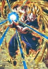 【中古】食玩 トレーディングカード 17.孫悟飯：青年期(超サイヤ人) 「ドラゴンボール ポストアートウエハース UNLIMITED 3」