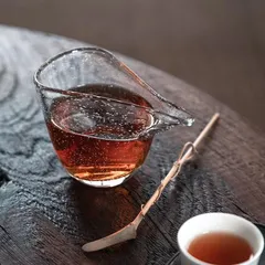 ?ガラス製 バブル 茶海 公道杯茶器 茶器 湯冷し台湾茶 220ml