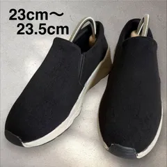 【Fin】フィン　Mサイズ　スリッポン　ブラック　黒　厚底　サイドゴア　レディース　23cm〜23.5cmのサムネイル