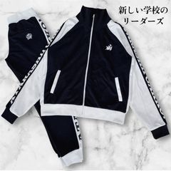 新しい学校のリーダーズ ジャージ セットアップ L ネイビー×ホワイト