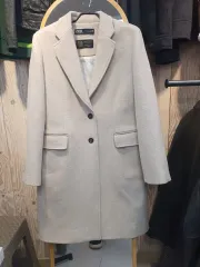 新品級 ZARA ザラ MANTECO ウールブレンド コート