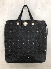 LE PANDORINE レパンドリーネ ROSE BUD スタッズ 星モチーフ トート バッグ 黒 ■■ レディース