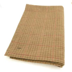 RALPH LAUREN ラルフローレン ブランケット ウール100％ 大判 ひざ掛け チェック AD1470 