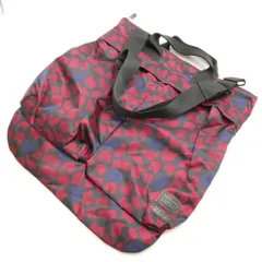 美品 PORTER×MARNI ポーター×マルニ 2WAYバッグ レッド ブラック AY7962 
