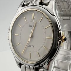 SEIKO セイコードルチェ ムーンフェイズ 腕時計 クォーツ ヴィンテージ