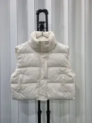 アイボリー ダウン ベスト