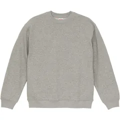 unitedathle(ユナイテッドアスレ) 8.8オンスAPクルーネックスウェット カジュアルスウェットトレーナー (539901cx-6)、ミックスグレー