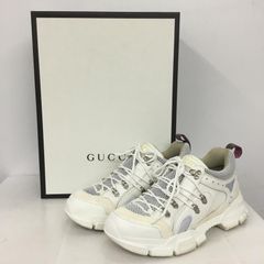 GUCCI フラッシュ トレック スニーカー ホワイト/ベージュ - メルカリ GUCCI フラッシュ トレック スニーカー ホワイト/ベージュ - メルカリ