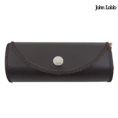 超美品 ジョンロブ John Lobb 現行 カーフ×シープスキン BUFFING GLOVE バッフィンググローブ ダークブラウン 箱付き