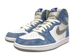 NIKE (ナイキ) AIR JORDAN 1 HIGH OG HYPER ROYAL エアジョーダン1 ハイパーロイヤル ハイカットスニーカー 555088-402 26.5cm US8.5 ホワイト×ブルー メンズ/009