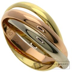 CARTIER カルティエ トリニティ リング・指輪 K18YG K18PG K18WG レディース [中古]
