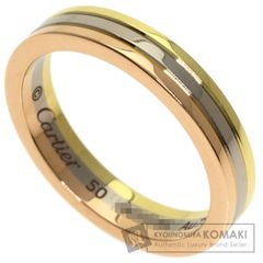 CARTIER カルティエ スリーカラー #50 リング・指輪 K18YG K18WG K18PG レディース [中古]