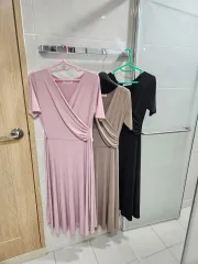 （3個全て出品）ロング丈ワンピース ロングワンピース 3個セット