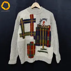 #wnc カステルバジャック Castelbajac ニット・セーター ベージュ系 マルチ メンズ [975488]