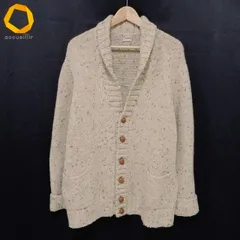 #wnc パパス Papas カーディガン L ベージュ系 グレー系 ニット メンズ [977922]のサムネイル