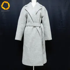 #wnc ミラオーウェン Mila Owen ロング コート F グレー系 ベルト付き レディース [984470]