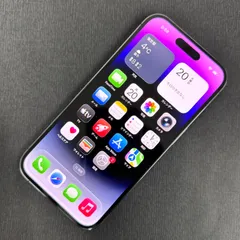 SIMフリー iPhone 14 Pro 128GB ディープパープル MQ0F3J/A