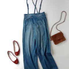 JOHNBULL ジョンブル サスペンダー タイパンツ デニム 日本製(115K＋9564)26H