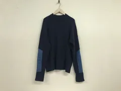 本物ディーゼルブラックゴールドDIESELBLACKGOLDニット長袖セーターメンズサーフアメカジミリタリーストリートスケーターワークビジネススーツモードドレスゴルフバイカーロック紺ネイビーMイタリア製