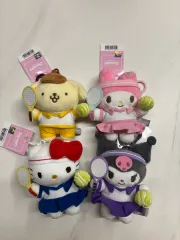 サンリオ ぬいぐるみ テニス キーホルダーセット（まとめ売り）