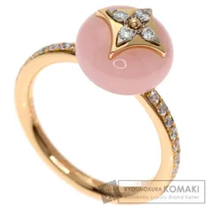 LOUIS VUITTON ルイヴィトン バーグB ブロッサム ピンクオパール ダイヤモンド #54 リング・指輪 K18PG レディース [中古]