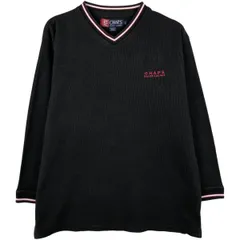 古着 ラルフローレン Ralph Lauren CHAPS チャップス Vネック ロングTシャツ ロンT メンズL相当/eaa608331