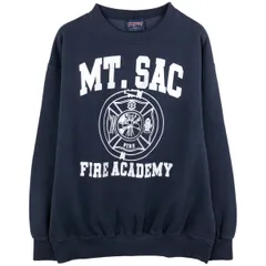 古着 90年代 ジャンスポーツ JANSPORT 3連プリント カレッジスウェットシャツ トレーナー USA製 メンズL相当 ヴィンテージ/eaa608398