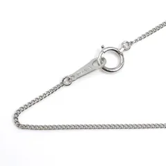 Pt850プラチナ ネックレス 喜平2面カット 2.5g 44cm レディース 中古