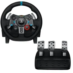 【訳あり 箱破損】Logitech G29 ハンコン ドライビングフォース Driving Force Feedback Racing Wheel ペダル ロジテック ハンドルコントローラー レーシング ゲーム  PS5 PS4 PC 【即納】【並行輸入】