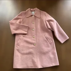 昭和レトロ　PEYTON PLACE ピンクロングコート