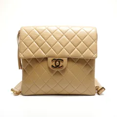CHANEL シャネル リュック・デイパック 3番台 1994-1996 ラムスキン マトラッセ フラップ【中古】