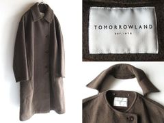 極美品✨トゥモローランド メンズ L ヘリンボーン チェスターコート