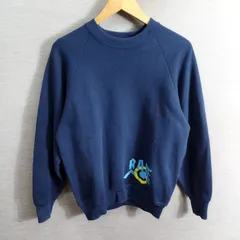 FRUIT OF THE LOOM フルーツ オブ ザ ルーム トレーナー スウェット プリント クルーネック 裏起毛 長袖 コットン USA製 80s - 90s オールド ヴィンテージ A534