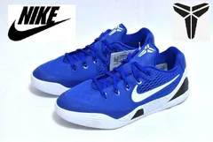 新品 NIKE KOBE IX LOW EM (GS) 24cm FV3607-400 ゲームロイヤル ホワイト ナイキ コービー バッシュ