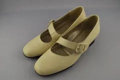 ✨新品/美品✨ 本革 甲ストラップパンプス（日本製）