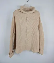 ナイスクラップ ラクーンニット タートルネックニット (ラ쿤40%)