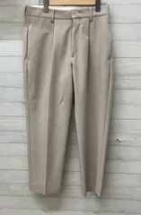 ATTACHMENT アタッチメント ロングパンツ ATTACHMENT HARD TWISTED PE TROPICAL CENTER CREASE PANTS ベージュ